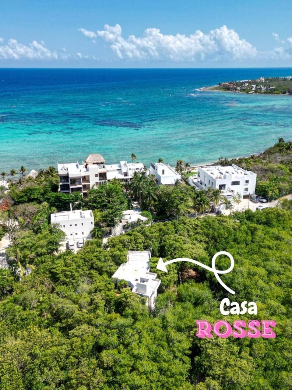 Casa Rosse Villa Tulum Ngoại thất bức ảnh